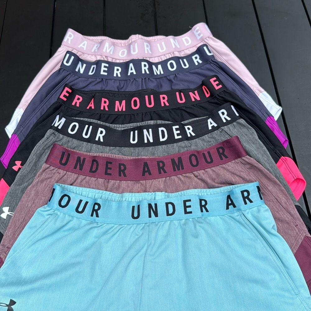 6 pairs_Under Armour Women's Loose size small shorts